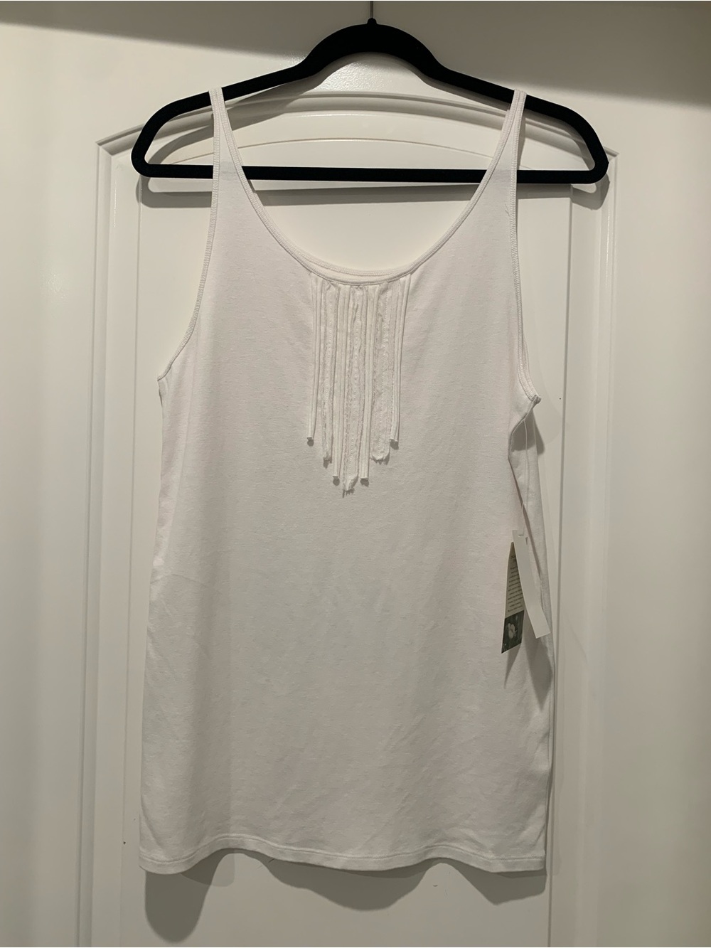 Eileen Fisher Organic Cotton Baby Rib Tank NWT XL